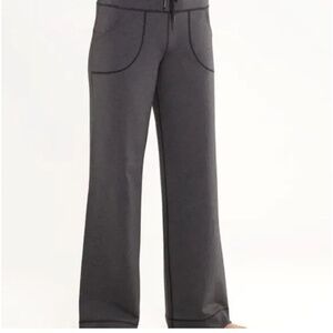 Lululemon Still Pant (Regular) Heathered Coal size 8